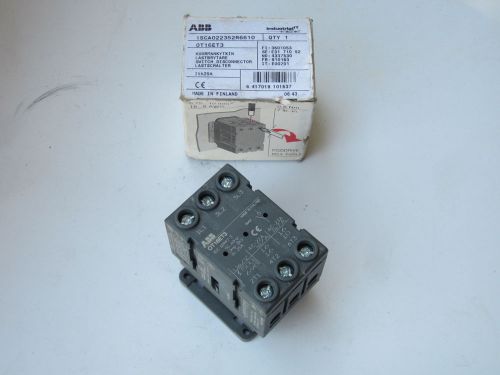 ABB 1SCA022352R6610 16A 600VAC Disconnect Switch NEW