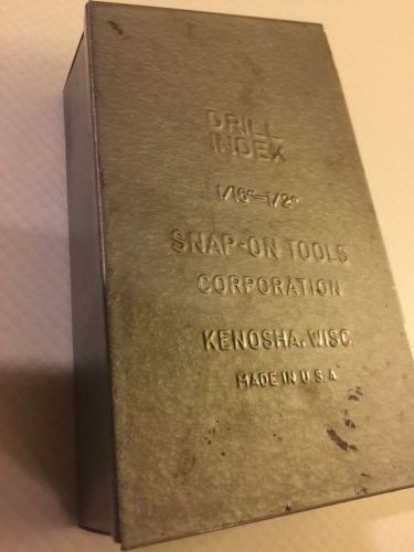 Snap On Drill Index