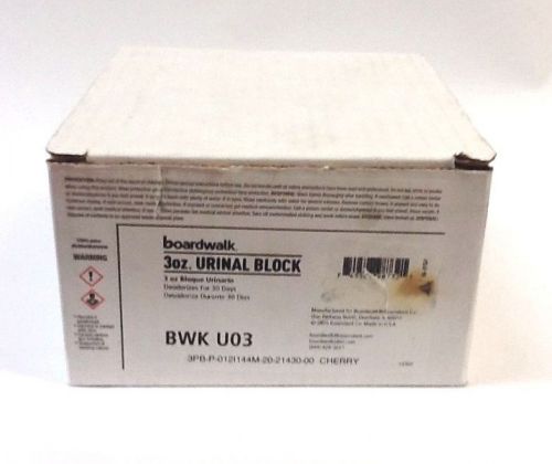 Urinal Deodorizer Blocks 3 oz, BWK U03  (Cherry)