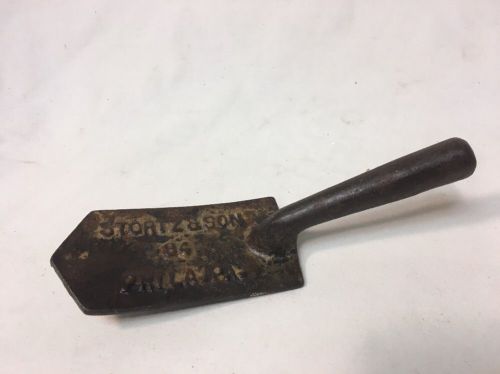 Old tools rare j. stortz &amp; son no. 84 concrete cement groover tool nice one! nr! for sale