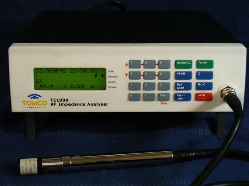 Tomco trewmac te1000 rf impedance analyser vector antenna analyzer lcr meter for sale
