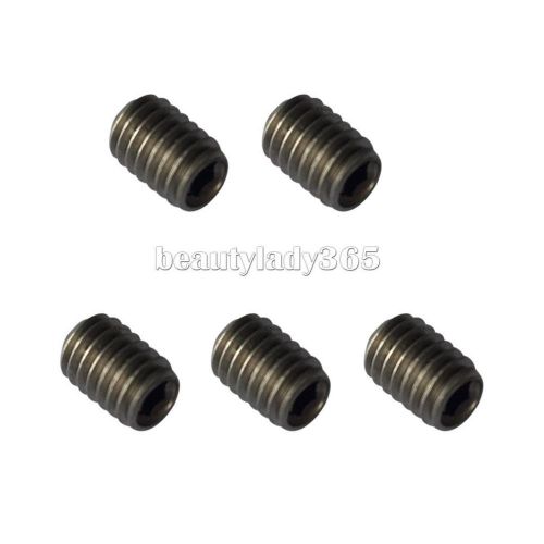 10pcs m5*5 titanium alloy screw inner hexagon socket allen keys threads bolt for sale