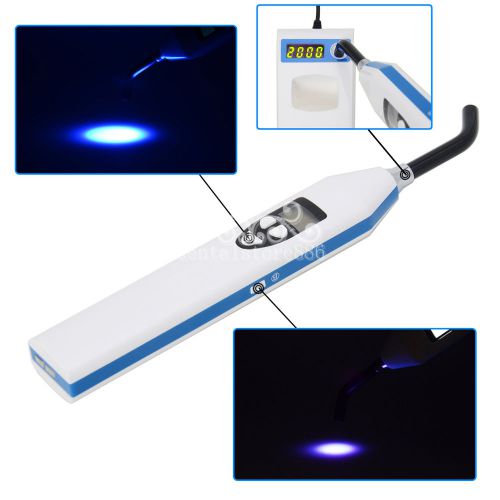 New 2 in 1 Wireless LED Dental Curing Light Lamp and Caries detection 2000MW