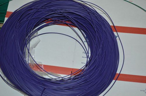 22 AWG Gauge Stranded Hook Up Wire Purple 50ft 300 Volts