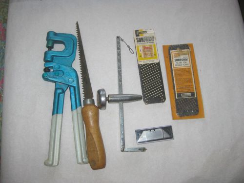 Lot Used Drywall Hand Tools  Crimper,Circle Cutter, Keyhole Saw &amp; More USA Tools