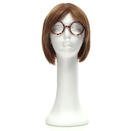 Styrofoam Long Neck female mannequin head display