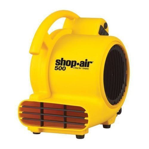 Shop-vac air mover 500 cfm carpet dryer 1032000 for sale