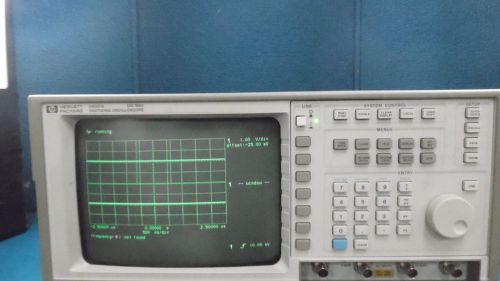 Hewlett packard 54501a oscilloscope tested powers on for sale