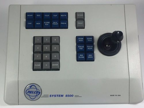 Pelco CM 8505D System 8500 Camera Control Unit Keyboard Toggle CM8500