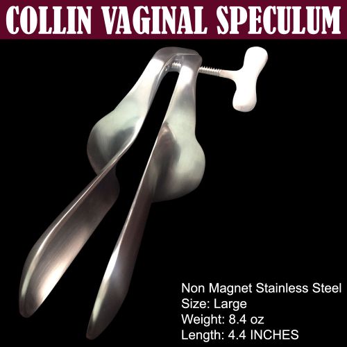 Collin Vaginal Speculum Size Large Non Magnet Stainless Steel