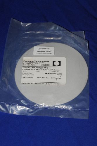 ALUMINUM ANODE SPUTTERING TARGET 6 3/4&#034;