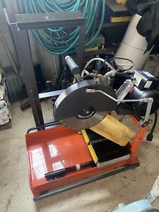 Husqvarna Target Portasaw TS 355  Masonry Saw W/ Stand &amp; Blade; Hardly Used!!!!