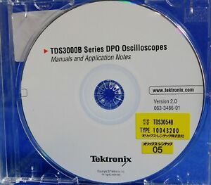 Tektronix 063-3486-01 TDS3000B Series DPO Oscilloscope Manuals &amp; App Notes