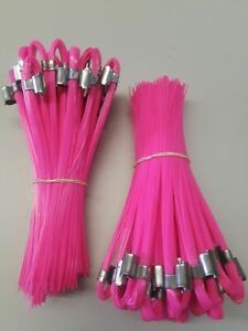 Stake Whiskers 6&#034; Pink Glo 2-25 piece bundles (50pcs) For Survey Construction
