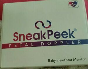 SneakPeek Fetal Doppler W Ear Phones/ used couple of times PERFECT CONDITION