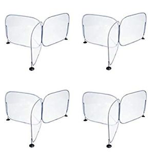 Excellerations 3-Way Desktop Barrier – Set of 4 – Student Protection that acts a