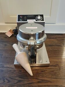 DCA Food Industries Giant Cone Baker - B0020GB Waffle Cone Baker w/ Danish Grid