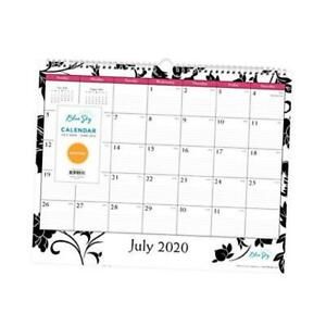 2020-2021 Academic Year Monthly Wall Calendar, Twin-Wire 15&#034; x 12&#034; New Version
