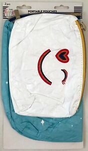 The Happy Planner 2 Portable Pouches 12x9&#034; &amp; 8x5&#034; Storage Bag Rainbow Travel #3