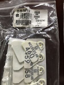 Ear Tag Sheep Goat Cow Livestock Cattle Numbered Tags New