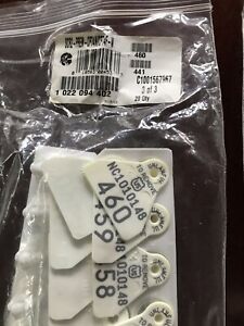 Ear Tag Sheep Goat Cow Livestock Cattle Numbered Tags New