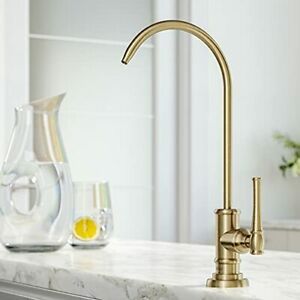 Kraus FF-102BG Allyn 100% Lead-Free Kitchen Water Filter Faucet Brushed Gold