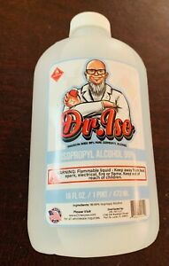 DR.ISO NEW  99.9% Isopropyl Alcohol for Sanitizer Production (32oz) FACTORY SEAL