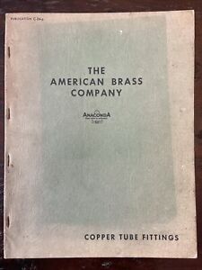 1953 American Brass Company Anaconda Price Catalog Waterbury Connecticut