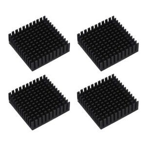 40x40x10mm Black Radiator Aluminum Heatsink Extruded Profile Heat Dissipatio n6