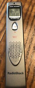 Radio Shack Digital Voice Recorder Dr-85 14-1195 125 Minute Recorder Used