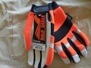 Bald Eagle mechanics winter INSULATED pigskin work gloves 2152THV Safety Orange