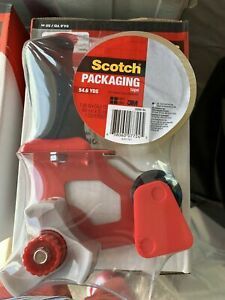 3M SCOTCH Shipping Packing Tape Dispenser Guns w/ 1 Roll of ClearTape