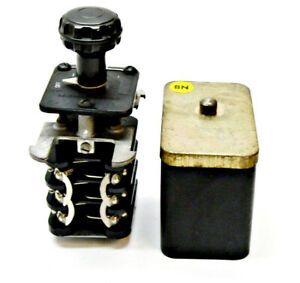 GENERAL ELECTRIC 16SB1CA19X2 SWITCH AMMETER 3POS TYPE SB-1
