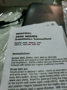 Sentrol 2505 A-L Door Garage Door Alarm Contact
