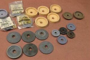 Hobart Globe Grinding Wheel LOT 22 Assorted Meat Slicer Grinding Wheels