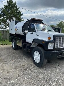 1991 Chevy Kodiak Dual Engine Sewer Jetter Truck With 80GPM 2000 PSI Water Pump