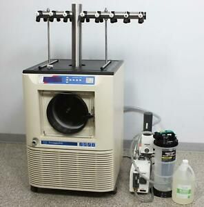 SP Scientific VirTis Freezemobile FM35EL-85 Freeze Dryer Lyophilizer w/ Manifold