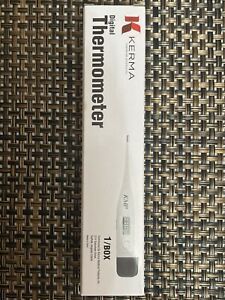 Kerma KMP Digital Thermometer Dual Scale Oral / Rectal  413EKM-00 New Sealed