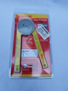 New Starrett ProSite Miter Saw Protractor 505P-7 Carpentry Tool