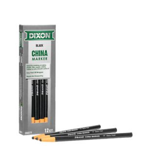 BON TOOL 84-283 Bon 84-283 China Markers, Black, (12/Pkg)