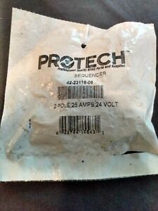 Protech Sequencer 42-23116-06 two Pole, 25 Amp, 24 V