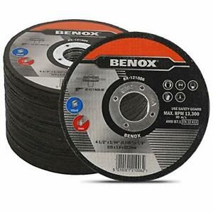 50PCS PACK 412 IN CUTOFF WHEEL 412 X 0.045 364 X 78 IN METAL CUTTING D