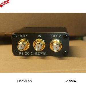 PS-DC-2 Power Divider Module Two-Way RF Power Splitter DC-3.6G 1 IN 2 OUT SMA