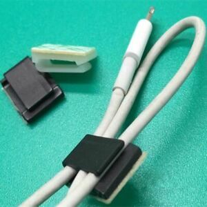 50pcs Auto Wire Data Cable Tie Cable Tie Clips Fixed Wires Mount Adhesive