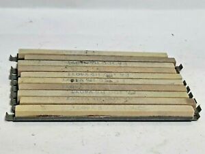 UNKNOWN BRAND, 6&#034; X 3/8&#034;, HONING STONES, PA100115V40YT, LOT OF 10****