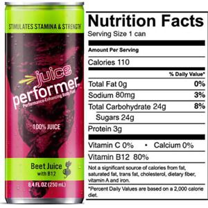 Performer Beet Juice , Vitamin B12 -Workout Beetroot Juice For Boosting Stamina