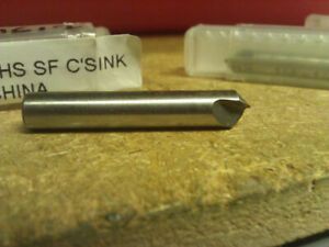 1/4&#034; 90 DEGREE HSS SINGLE FLUTE COUNTERSINK 1/4&#034; SHANK