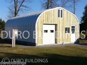 DuroSPAN Steel 20&#039;x42&#039;x12&#039; Metal DIY Home Building Kits Open Ends Factory DiRECT