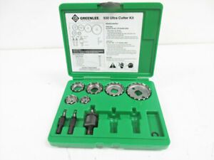 GREENLEE 930 ULTRA CUTTER KIT - 9 PC HOLE SAW KIT 7/8&#034; - 2 1/2&#034;