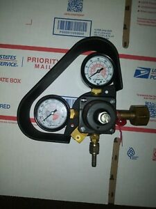 Co2/N2 Gas Cornelius Regulator Soda/Beer Systems 0-160 PSI w/Metal Gaurd